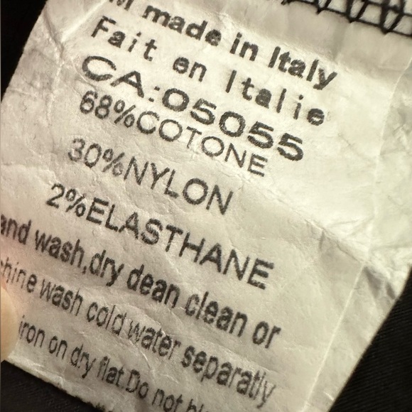 Axara Paris black shirt dress button front mini sheer long sleeves SZ M - Picture 5 of 5